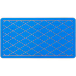 Diamond (Blue Over Grey)