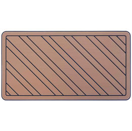 Double Diagonal (Teak Over Black)